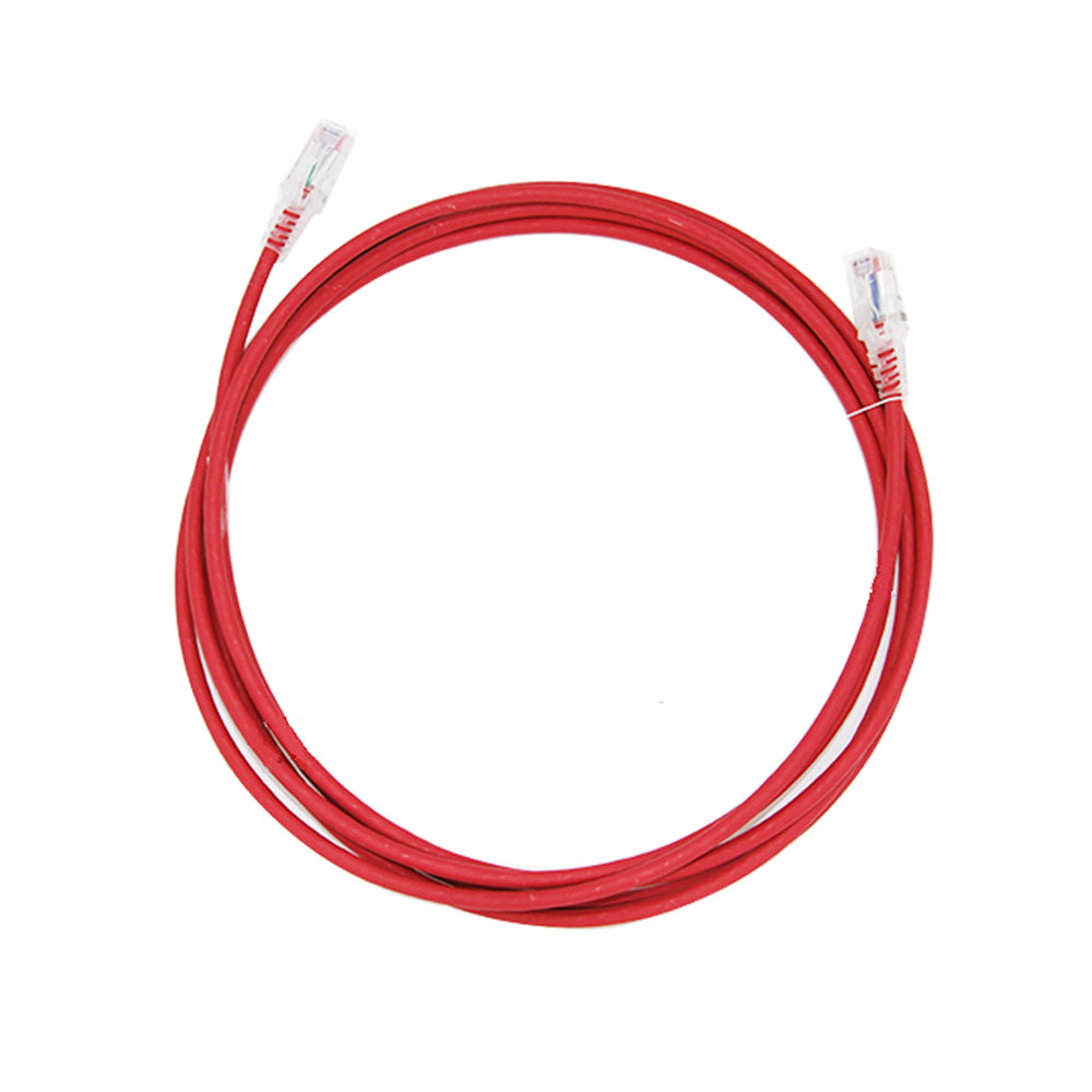 SIEMON MC6-10-03B Patch Cord 3M CAT6 LSZH, Color Rojo