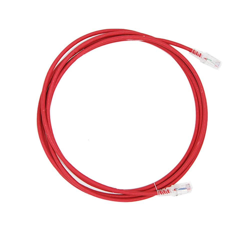 SIEMON MC6-10-03B Patch Cord 3M CAT6 LSZH, Color Rojo