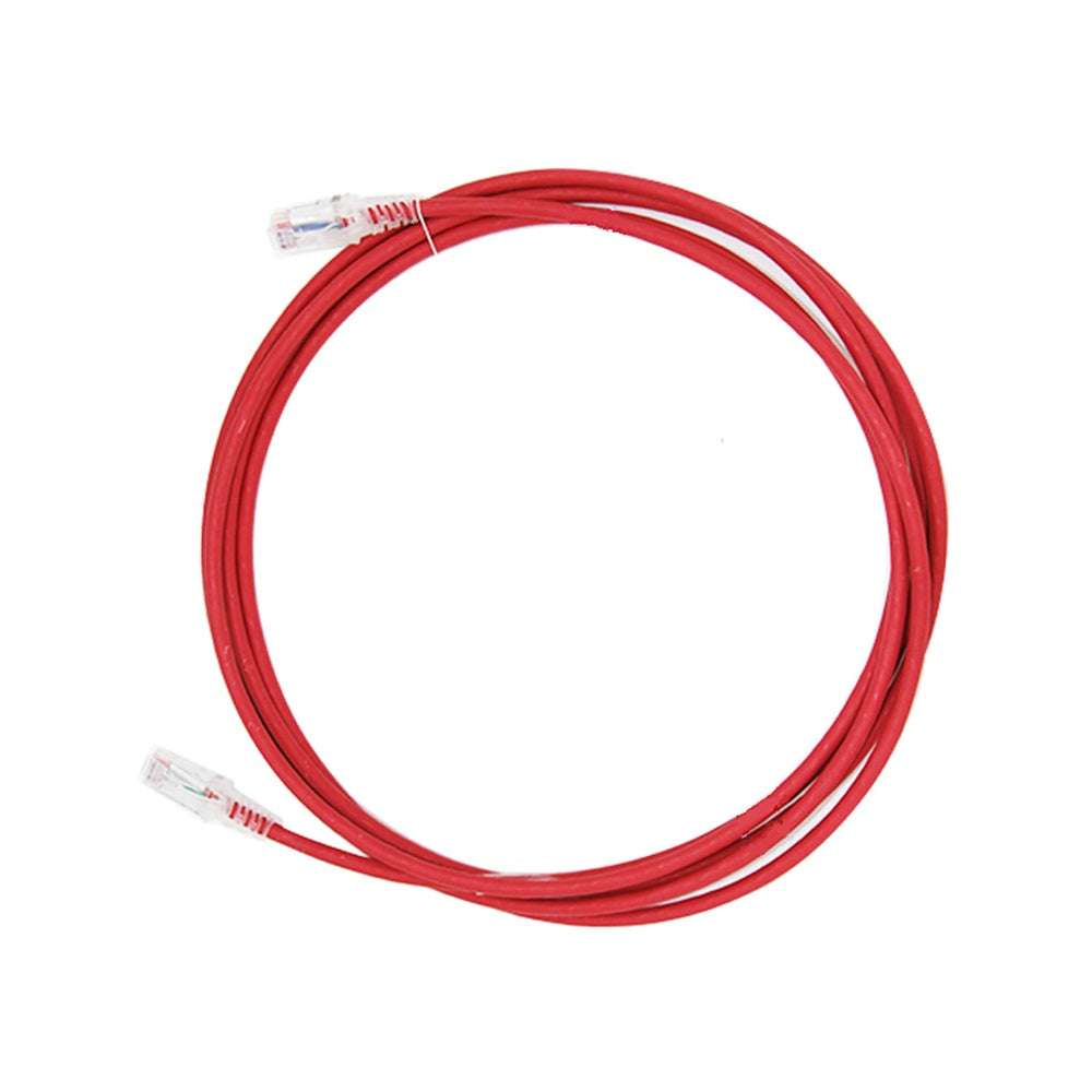 SIEMON MC6-10-03B Patch Cord 3M CAT6 LSZH, Color Rojo