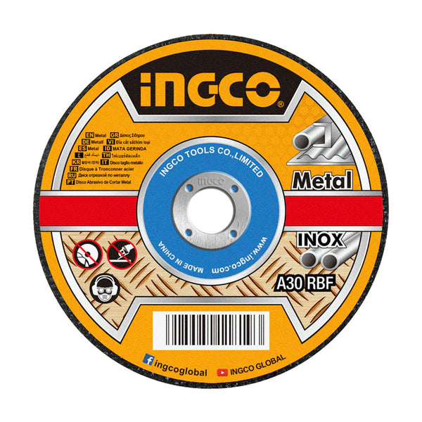 INGCO MCD1210550 Set de Disco de Corte de Metal 4", 50 piezas