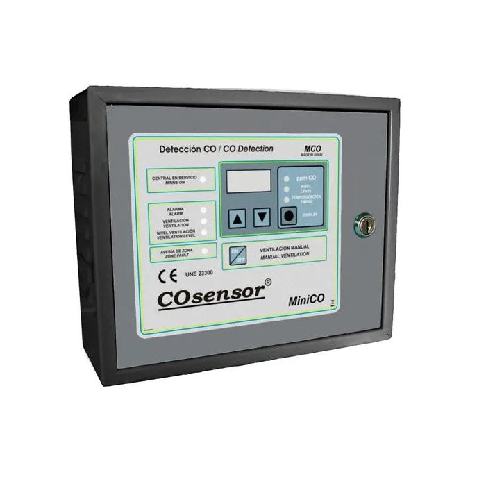 COFEM MCO110 CENTRAL DETEC MONOXIDO (HASTA 10 SENSORES CO NO2)