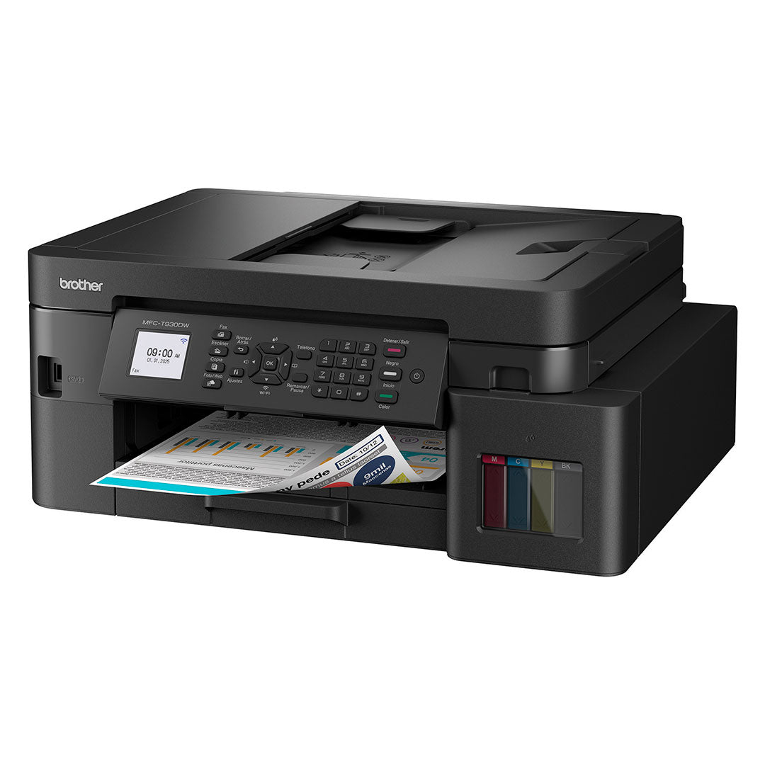BROTHER MFC-T930DW Impresora multifuncional de inyección de tinta a color WIFI, DUPLEX, ADF