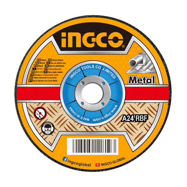 INGCO MGD601151 Disco abrasivo de desbaste 4 1/2" 115M X 6MM