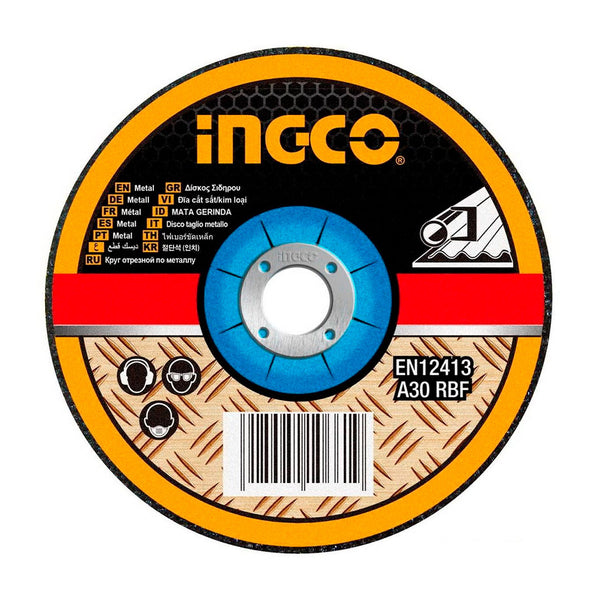 INGCO MGD601801 Disco abrasivo de desbaste para metal 7'' 6mm