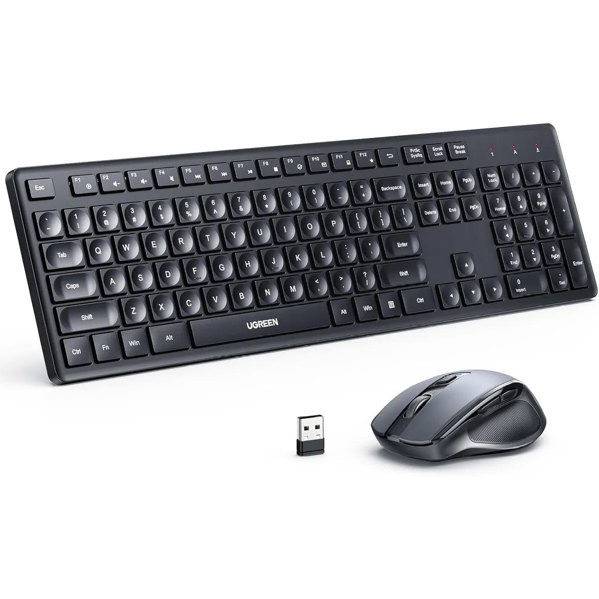 UGREEN MK006 35740 Combo Teclado y Mouse Inalambrico 4000dpi 2.4G