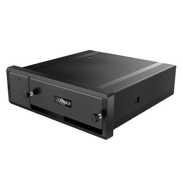 DAHUA MNVR8208-GFWI Grabador de vídeo móvil 10 canales con inteligencia artificial, H.265, 2 HDD y SSD