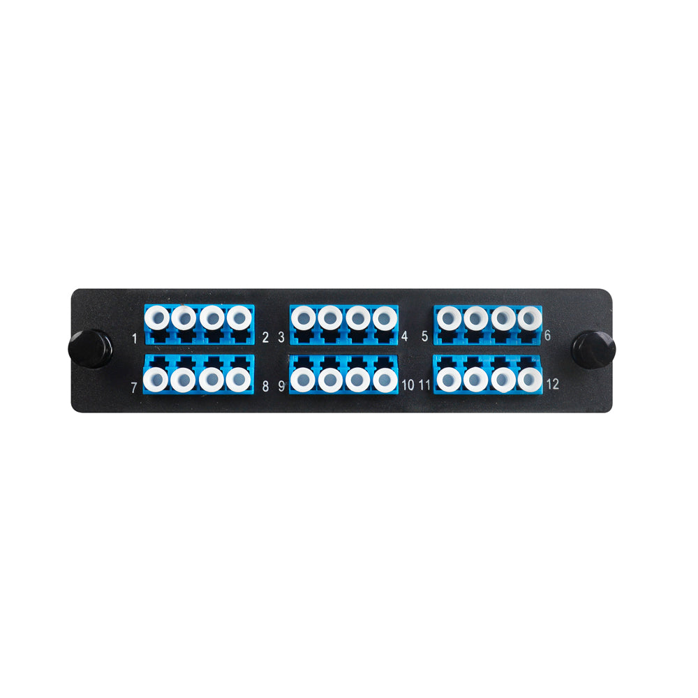 NEXCONEC MP3PL01 Panel Fibra Optica LGX con 24 Acopladores LC Monomodo