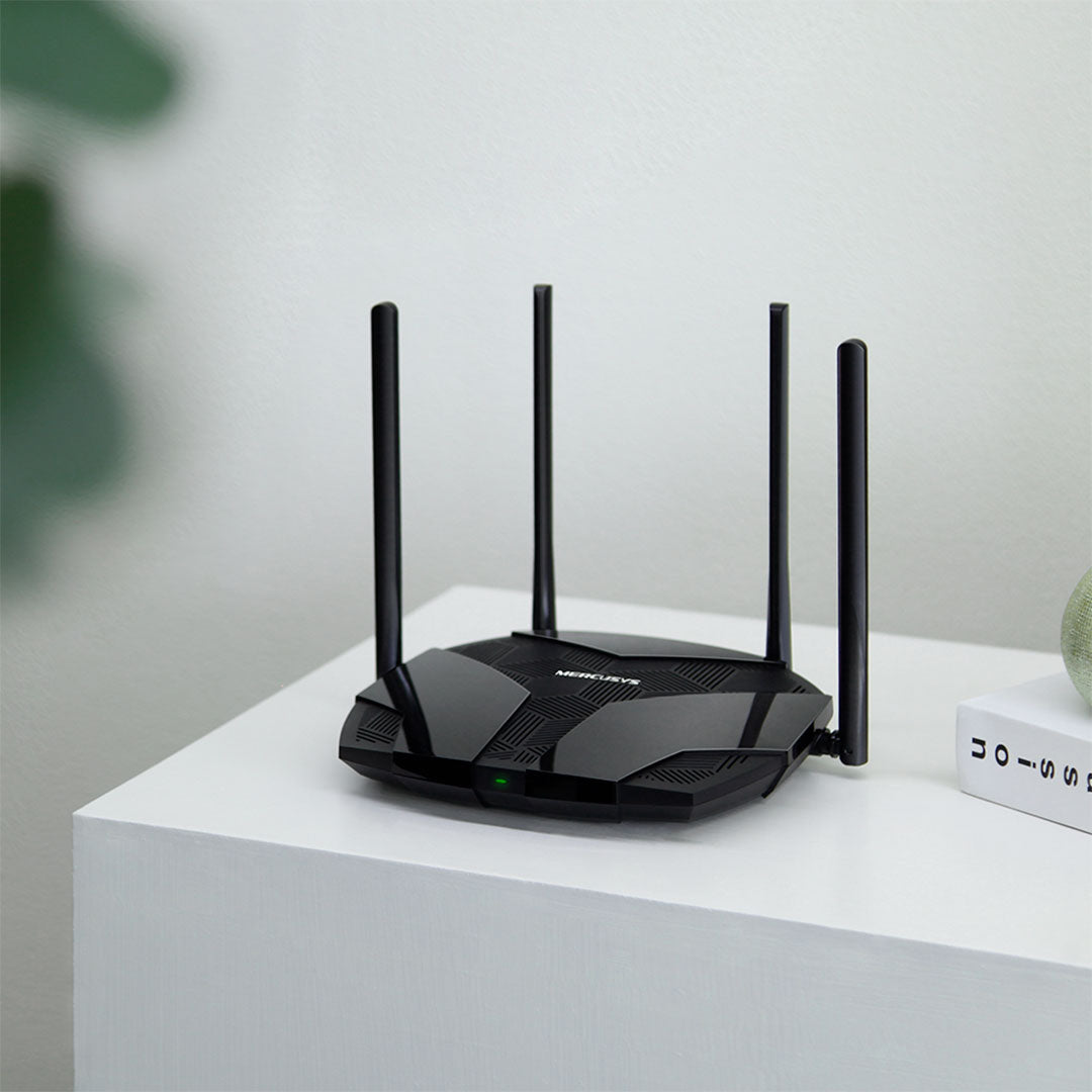 MERCUSYS MR80X Router WiFi 6 Gigabit Doble Banda AX3000
