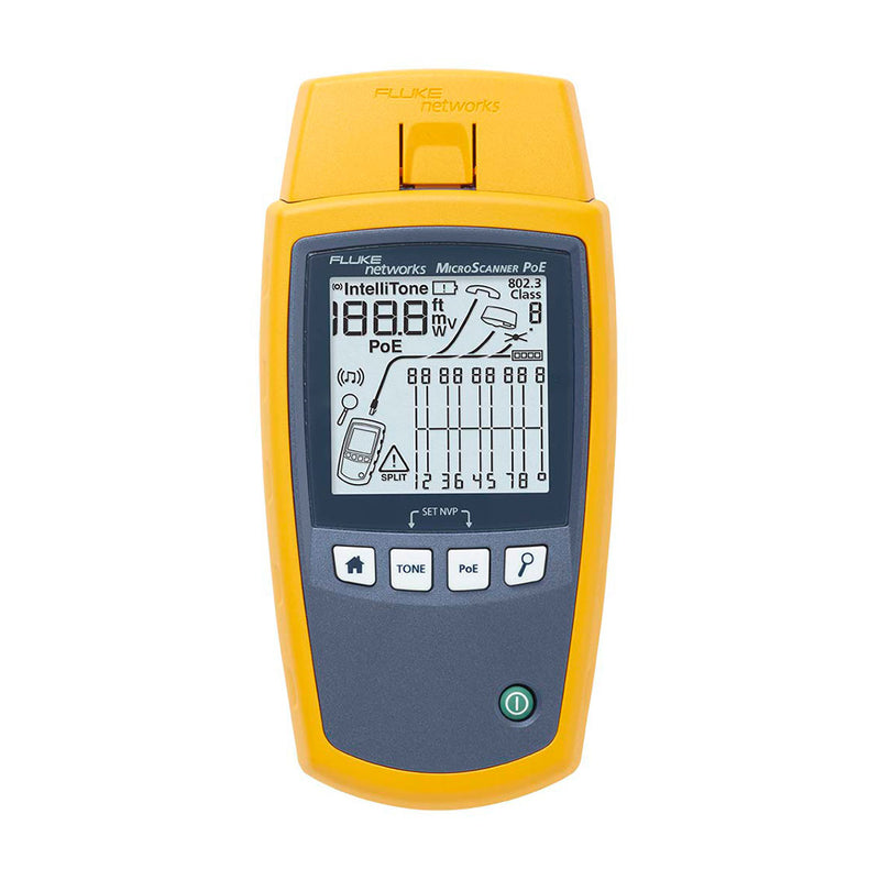 FLUKE MS-POE Verificador de cableado MicroScanner PoE