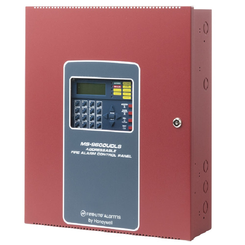 FIRE-LITE MS-9600UDLSE Panel de alarma contra incendio direccionable 318 puntos expandible hasta 636 puntos