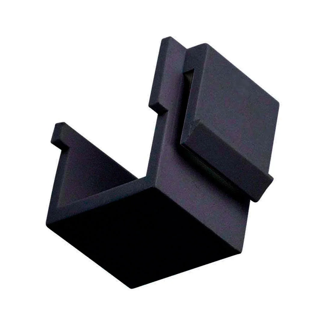 DIXON MU5-B/BK Tapa ciega negro x 25unid