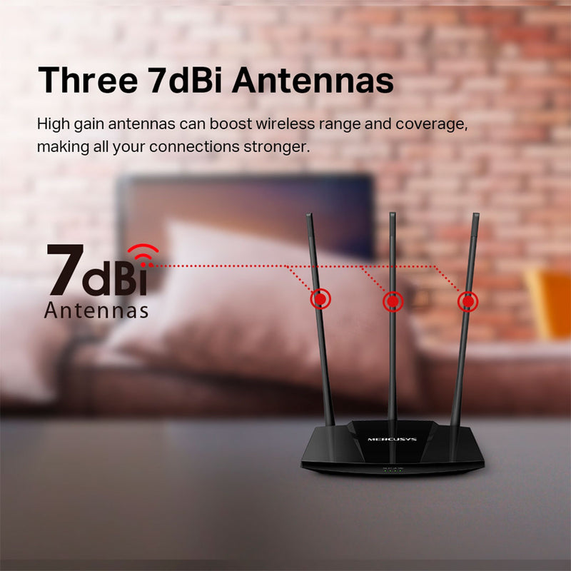 MERCUSYS MW330HP Router inalámbrico N de alta potencia 300Mbps