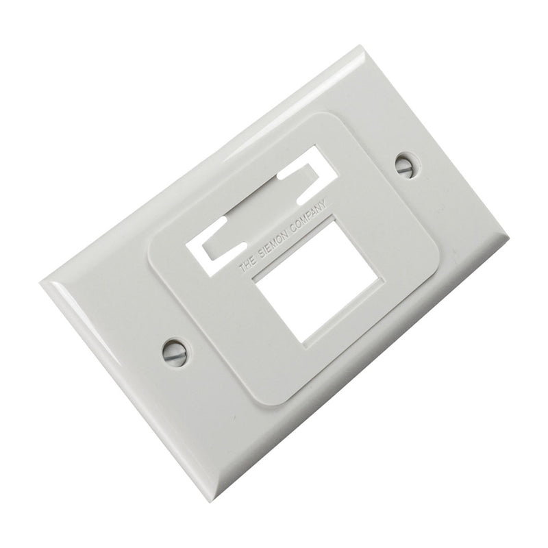 SIEMON MX-HFP-02-02B Placa frontal horizontal 2 puertos código