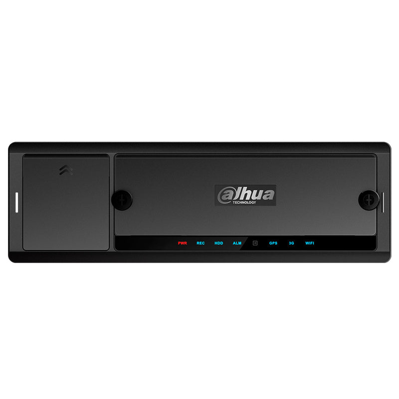 DAHUA MXVR4104-GFI, DVR Grabador MOVIL HDCVI Full HD 4 canales 4ch +4ch IP.  Soporta 1 HDD 2.5" y Microsd hasta 256gb GPS/4G con analítica