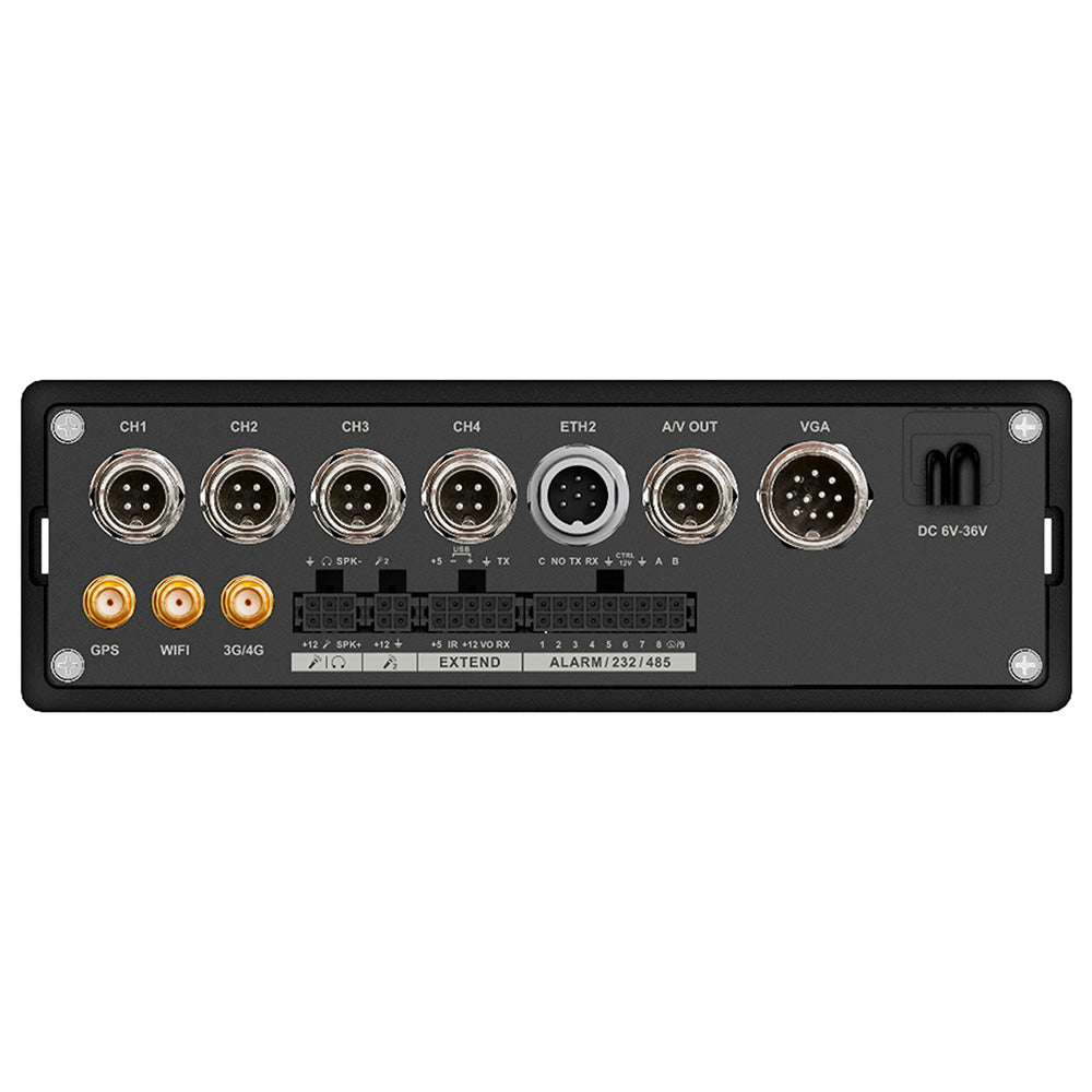 DAHUA MXVR4104-GFI DVR Grabador MOVIL HDCVI Full HD 4 canales 4ch +4ch IP  Soporta 1 HDD 2.5" y Microsd hasta 256gb GPS/4G con analítica