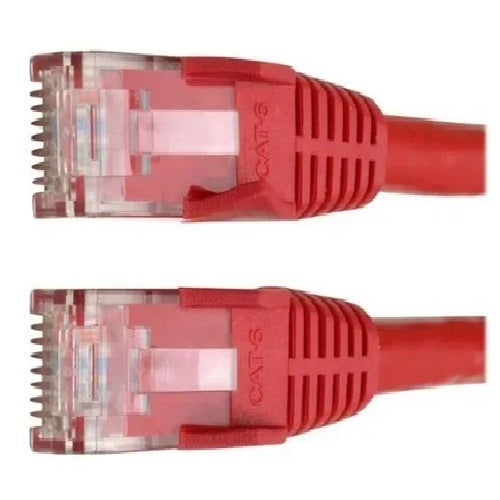 TRIPP-LITE N201-001-RD Cable Ethernet UTP Cat6 Gigabit (RJ45 M/M) PoE Rojo 30.48cm 