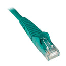 TRIPP-LITE N201-002-GN Cable Ethernet, UTP, Cat6, Gigabit, RJ45 M/M, serie, PoE, Verde, 61cm
