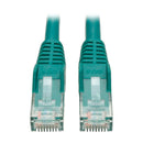 TRIPP-LITE N201-002-GN Cable Ethernet, UTP, Cat6, Gigabit, RJ45 M/M, serie, PoE, Verde, 61cm