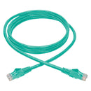 TRIPP-LITE N201-002-GN Cable Ethernet, UTP, Cat6, Gigabit, RJ45 M/M, serie, PoE, Verde, 61cm