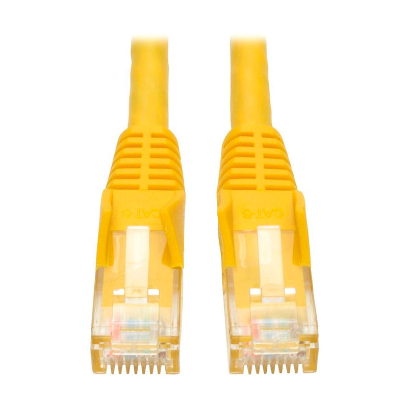 TRIPP-LITE N201-002-YW Cable, Ethernet, (UTP), Cat6, Gigabit, (RJ45 M/M), PoE, Amarillo, 61 cm 