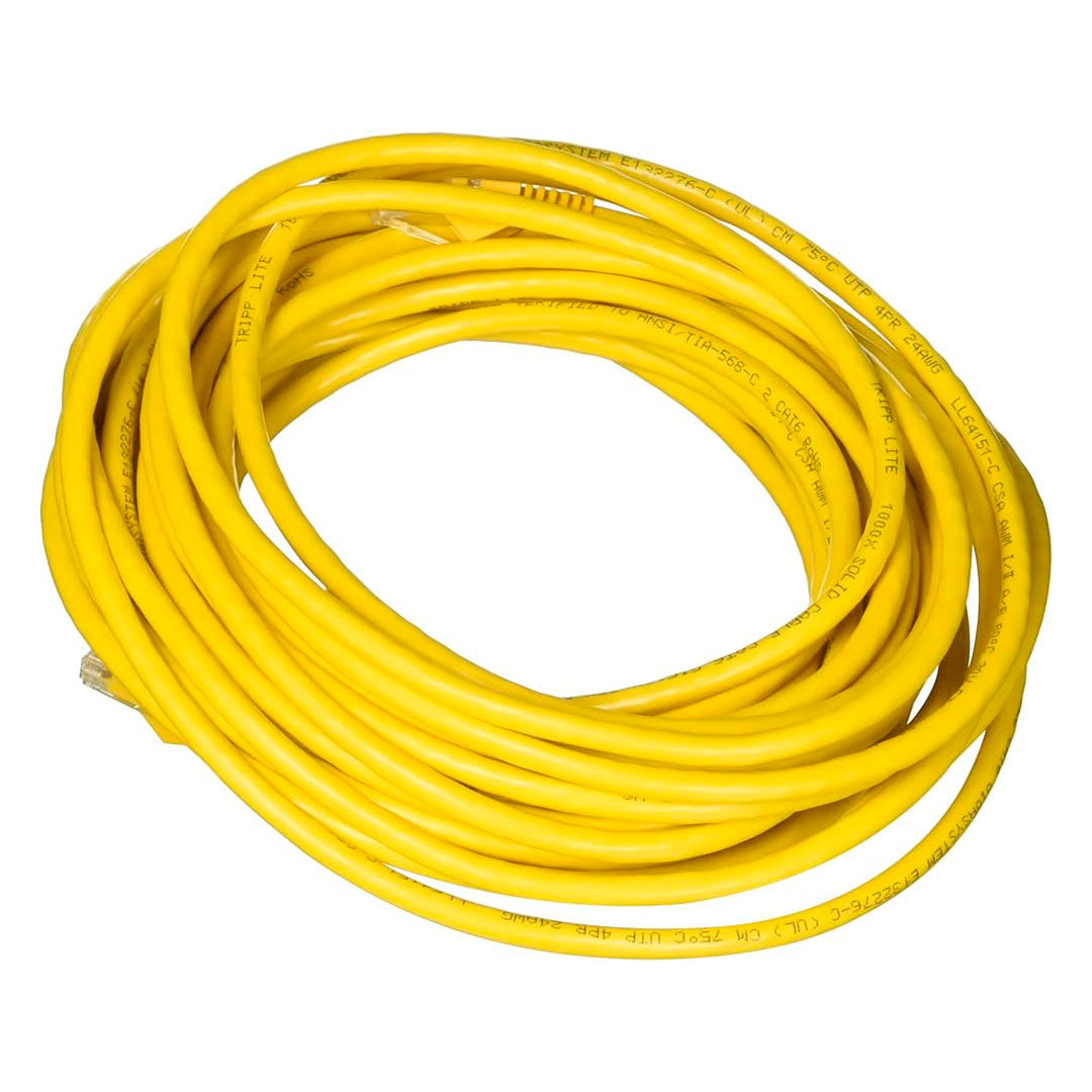 TRIPP-LITE N201-002-YW Cable Ethernet (UTP) Cat6 Gigabit (RJ45 M/M) PoE Amarillo 61 cm 
