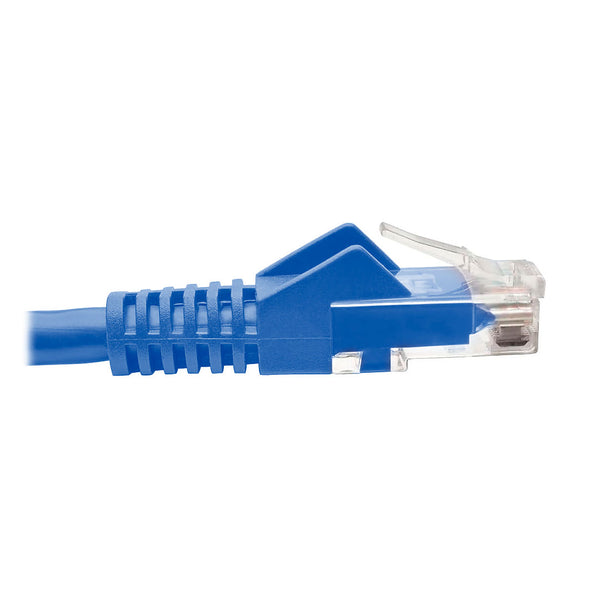 TRIPP-LITE N201-007-BL Cable Patch, Moldeado, Snagless, Cat6, Gigabit, RJ45 M/M, Azul, de 2.13mts.