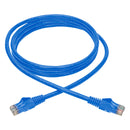 TRIPP-LITE N201-007-BL Cable Patch, Moldeado, Snagless, Cat6, Gigabit, RJ45 M/M, Azul, de 2.13mts.