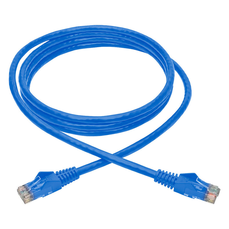 TRIPP-LITE N201-007-BL Cable Patch, Moldeado, Snagless, Cat6, Gigabit, RJ45 M/M, Azul, de 2.13mts.