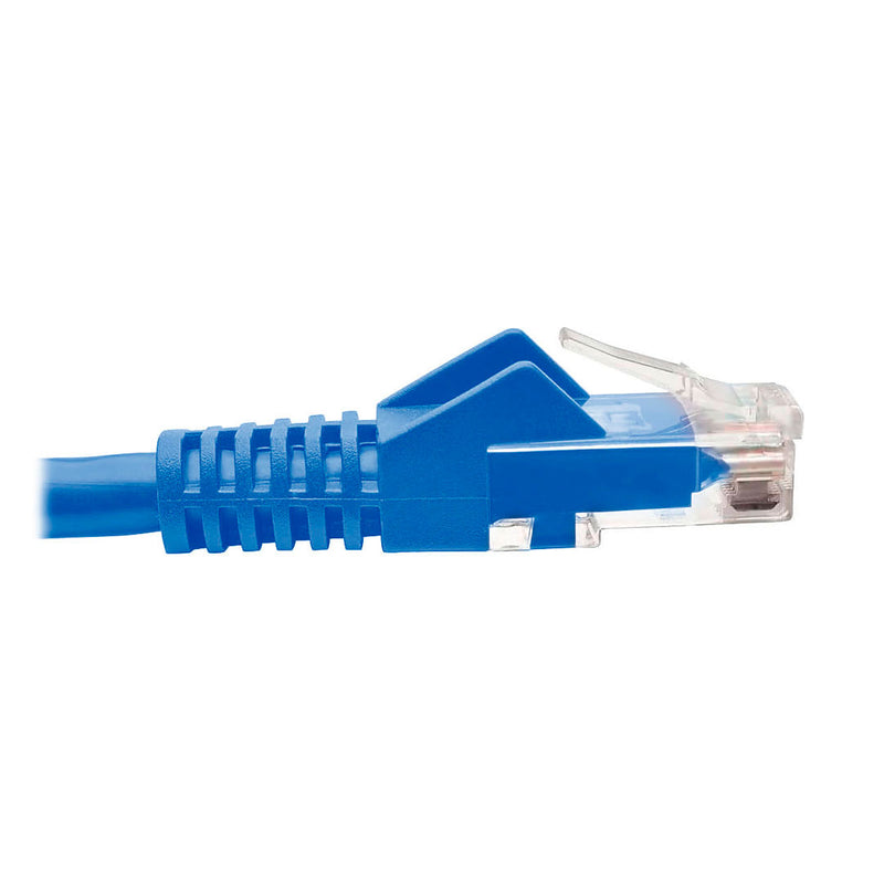 TRIPP-LITE N201-010-BL Cable Patch, Moldeado,Snagless, Cat6, Gigabit, RJ45 M/M, Azul, de 3.05 mts.