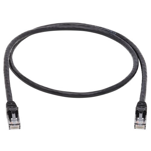 TRIPP-LITE N261-003-BK Cable Ethernet, UTP, sin enganches, Serie Cat6, a 10G RJ45 M/M, negro, 91cm