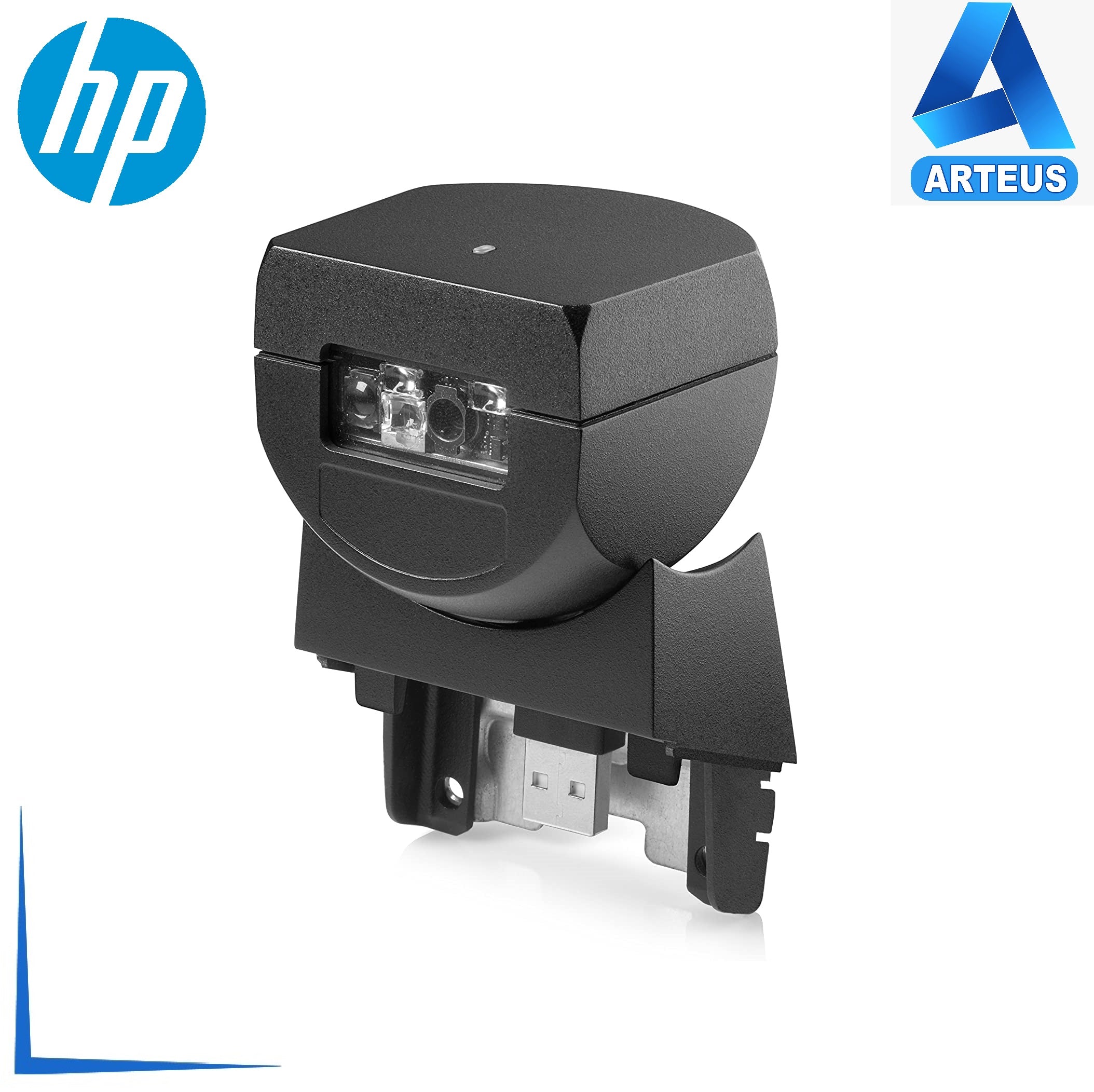HP N3R61AA Lector de Codigo de Barras Para RP9 Retail 1D/2D QR USB