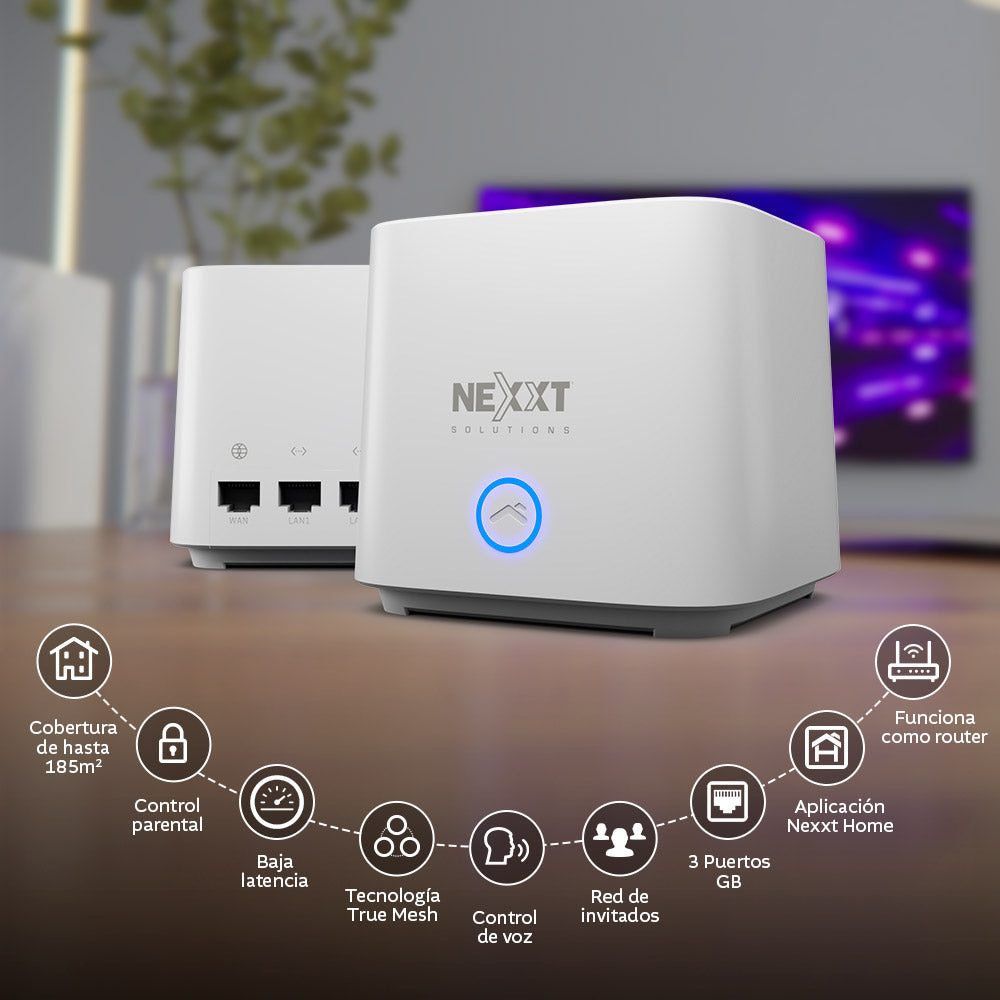 NEXXT SOLUTIONS NCM-X1800 Sistema WiFi Mesh