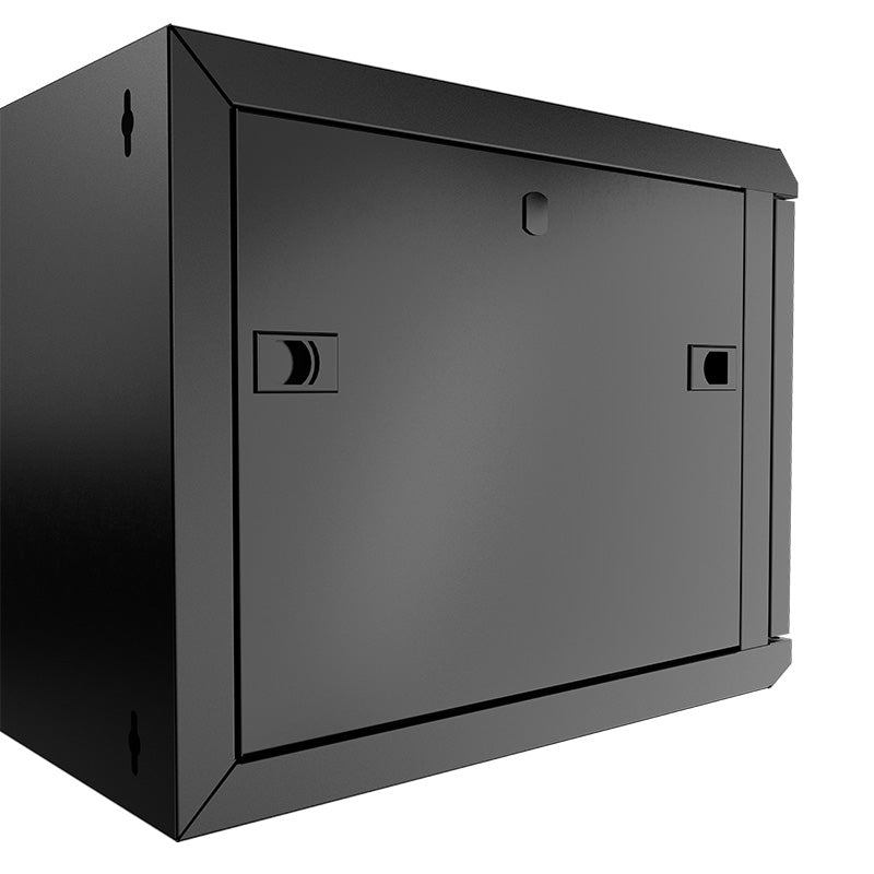 NEXXT SOLUTIONS NEC-F4U66B Gabinete de Pared Fijo y Completo Ensamblado 4U 132lb/60kg 600mm