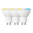 NEXXT SOLUTIONS NHB-W320 3PK, Bombilla LED WIFI Smart 220V GU10 color blanco Regulable. Pack x 3. ALEXA