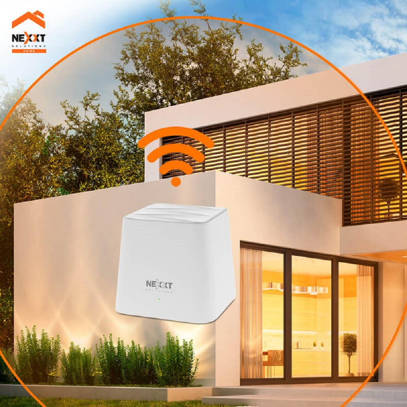 NEXXT SOLUTIONS NCM-G2400P, Router MESH HOME Sistema Inalámbrico con dos Nodos 1200Mbps VEKTORG2400-AC