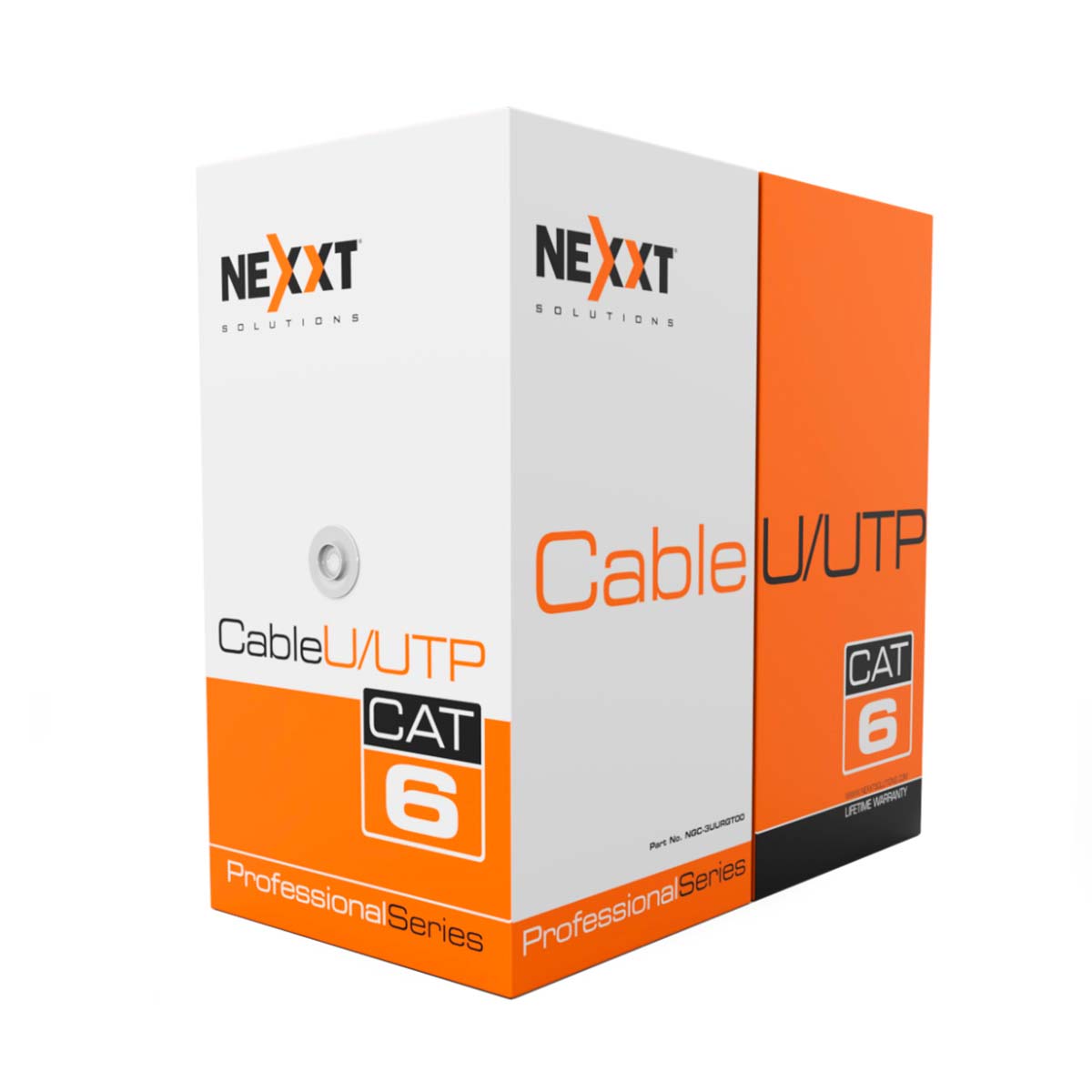 NEXXT SOLUTIONS NGC-3UURGT00 Caja de Cable CAT6 UTP Gris 305mts