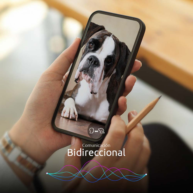 NEXXT SOLUTIONS NHA-P610 Dispensador WIFI de alimento para mascotas con cámara 1080P.