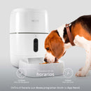 NEXXT SOLUTIONS NHA-P610 Dispensador WIFI de alimento para mascotas con cámara 1080P.