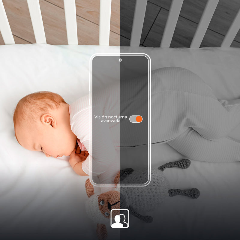 NEXXT NHC-B200 ST Cámara de seguridad Stitch Baby Monitor 4MP PT360