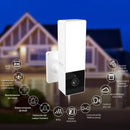 NEXXT NHC-F410 Cámara de seguridad inteligente WIFI 2K 3MP audio 2 vías sensor de movimiento 1000lúmenes