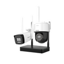 HIKVISION NKS422W03H KIT NVR INALÁMBRICO 2MP CÁMARA BULLET + PT DOME 2MP SMART
