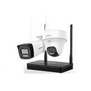 HIKVISION NKS424W02H EASYLINK KIT WIFI 4MP CON NVS + CAMARA PT TURRET INT + CAMARA BULLET