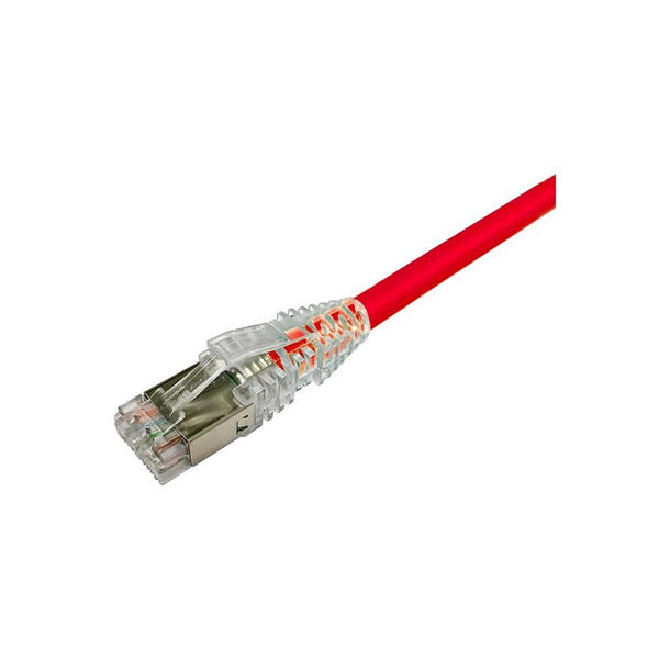 COMMSCOPE NPC6ASZDB-RD001M Cable Patch cord S/FTP CAT6A LSZH 1 metro Rojo