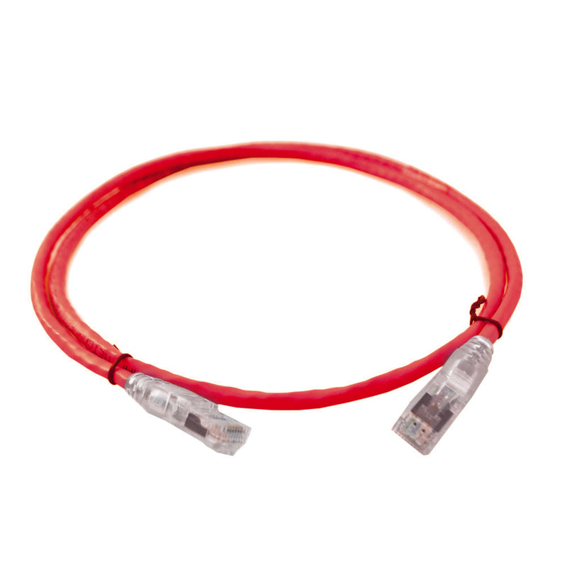COMMSCOPE NPC6ASZDB-RD001M Cable Patch cord S/FTP CAT6A LSZH 1 metro Rojo