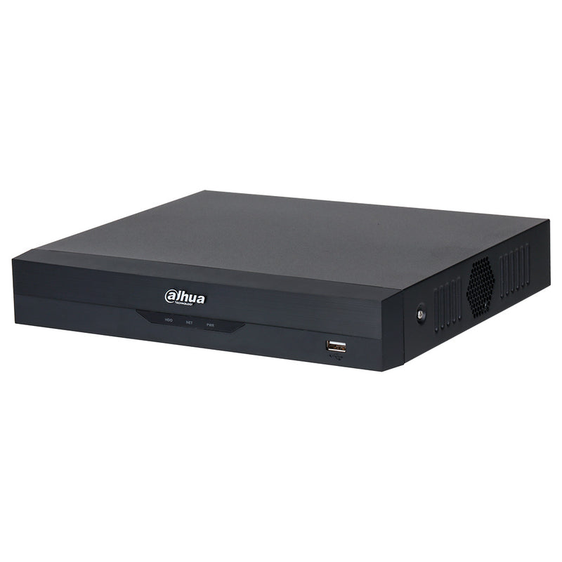 DAHUA NVR2104HS-I2, Grabador NVR 4K, 4CH(8MP), 1HDD hasta 10TB, WIZSENSE,