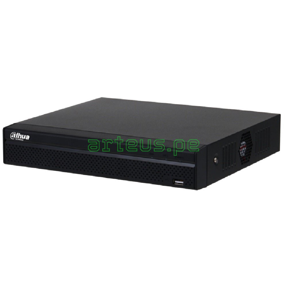 DAHUA NVR4108HS-8P-4KS3 NVR Grabador 8 Canales IP POE 4K hasta 12MP Soporta 1HDD hasta 20TB WIZSENSE