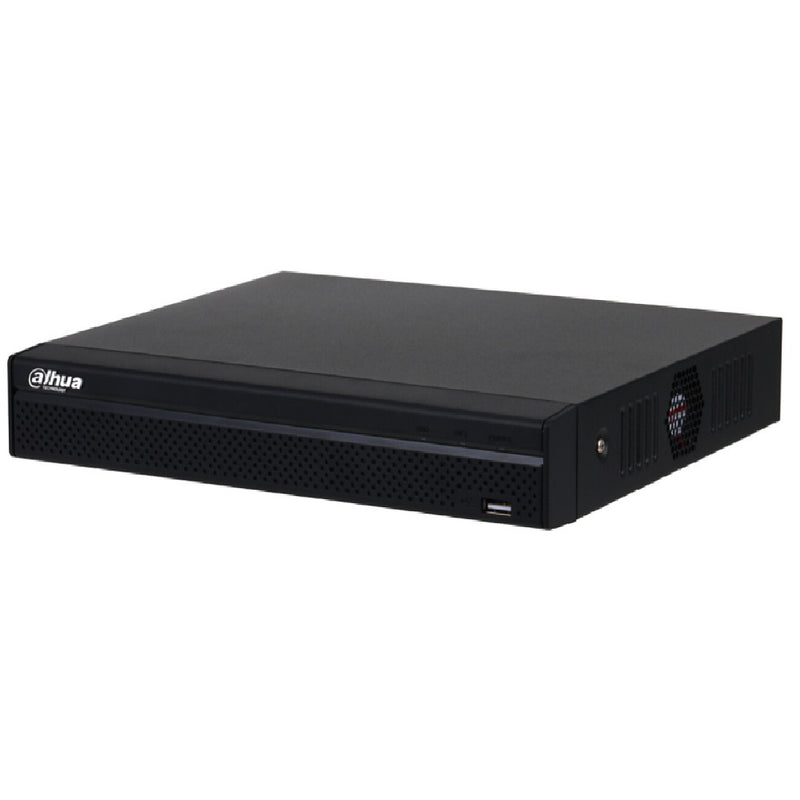 DAHUA NVR4108HS-8p-4KS3, NVR Grabador 8 canales IP POE 4K hasta 12MP Soporta 1HDD hasta 20TB WIZSENSE