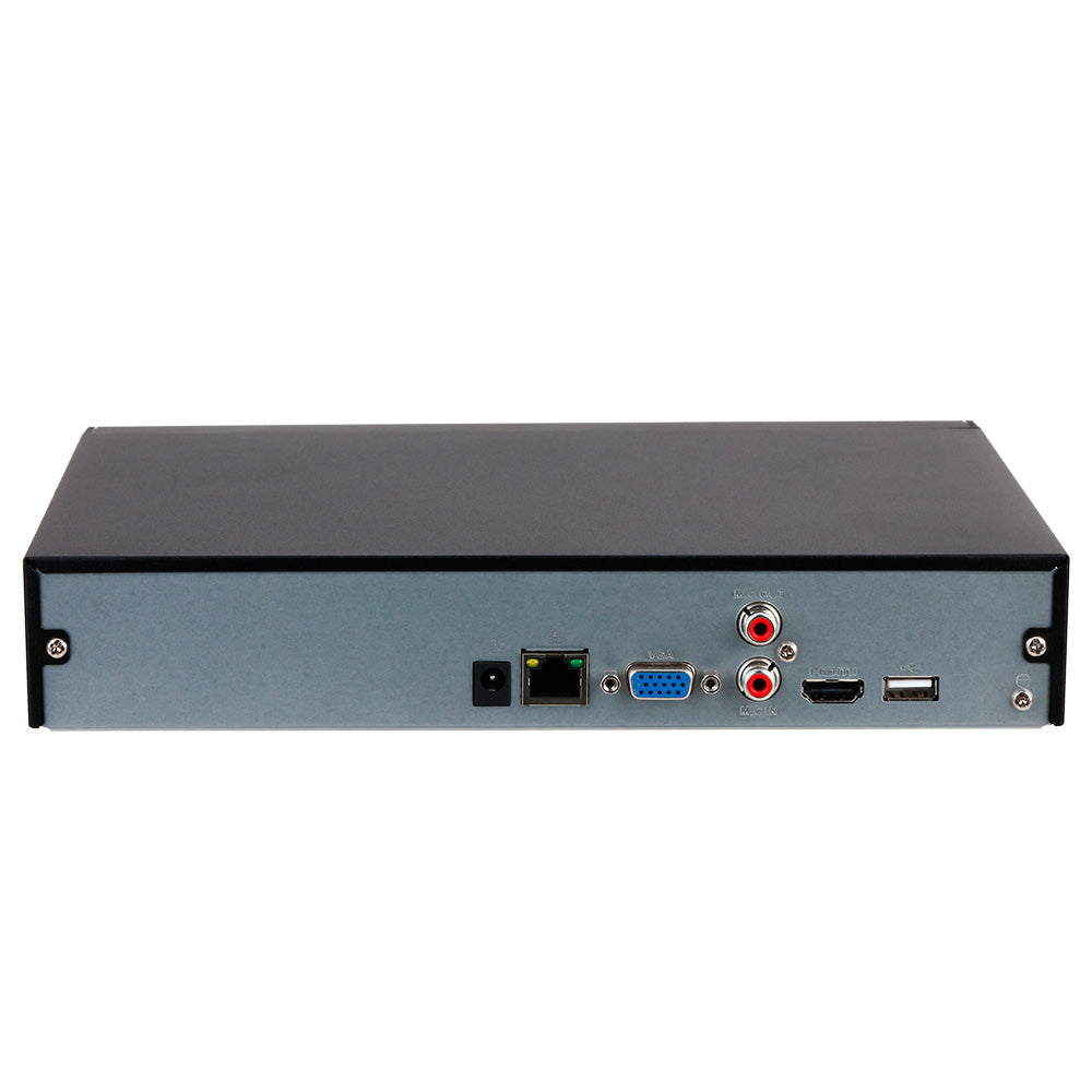 DAHUA NVR4108HS Grabador NVR 4K 8CH(16MP) 80Mbps 1HDD hasta 16TB WIZSENSE AI QUICK PICK