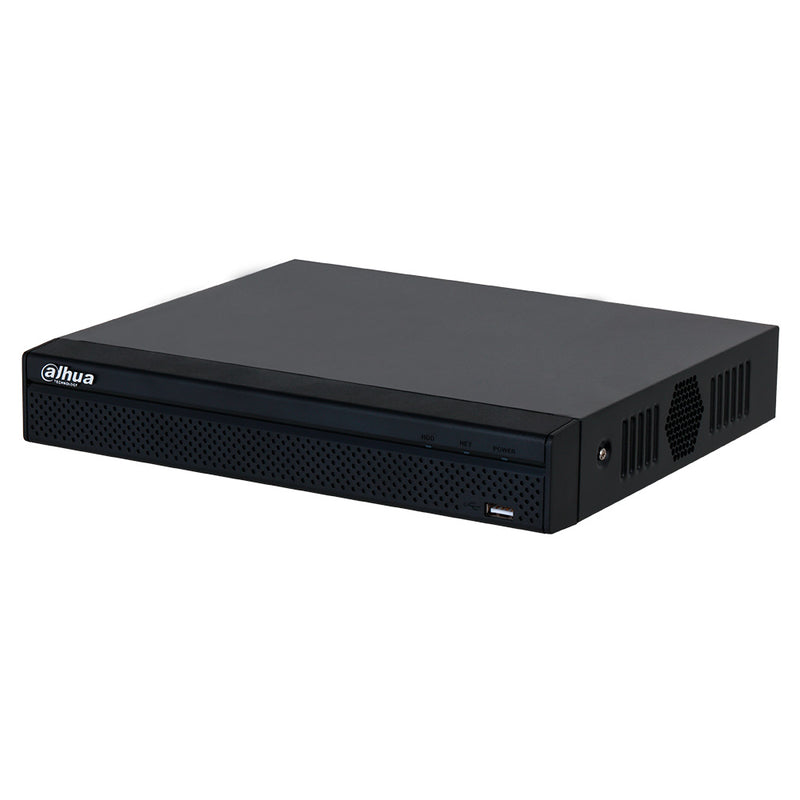 DAHUA DHI-NVR4116HS-4KS2/L - Grabador NVR IP de 16 canales 8MP (4K) Tasa Bits 128mbps. Soporta 1 disco duro hasta 10TB. Visualización por celular. P2P ONVIF