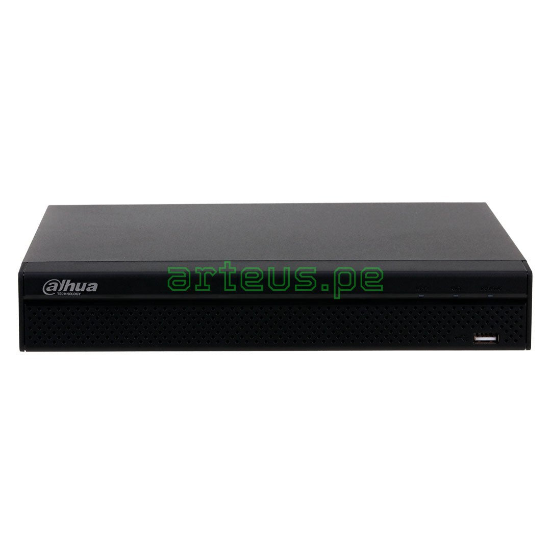 DAHUA NVR4116HS-4KS3 Grabador de vídeo en Red Compacto de 16 canales, 1U y 1 HDD Lite